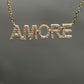 0.23ct ‘Amore’ Diamond Necklace in 14K Yellow Gold