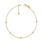 0.31ctw Marquise Diamond Butterfly Bracelet in 14K Gold