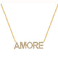 0.23ct ‘Amore’ Diamond Necklace in 14K Yellow Gold