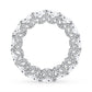 2.50ct Princess Cut Diamond Encrusted Eternity Band in 14K Gold