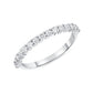 0.45ct Half Way Diamond Eternity Band in 14K Rose Gold